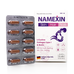 NAMEXIN – Viên Uống Đẹp Da, Mọc Tóc Vỉ 60 Viên