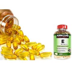 Viên uống bổ sung vitamin E  Kirkland 400iu 180mg chính hãng
