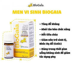 Men Vi Sinh BioGaia Protectis 5ml - Lợi Khuẩn Cho Trẻ Sơ Sinh, Hỗ Trợ Tiêu Hóa và Hệ Miễn Dịch, Sản Phẩm Từ Sữa Mẹ
