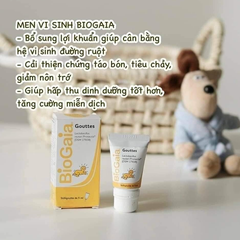 Men Vi Sinh BioGaia Protectis 5ml - Lợi Khuẩn Cho Trẻ Sơ Sinh, Hỗ Trợ Tiêu Hóa và Hệ Miễn Dịch, Sản Phẩm Từ Sữa Mẹ