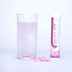 Viên sủi Breast Lady Giúp Tăng nội tiết tố nữ Và Cải Thiện vòng 1