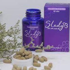 Viên Uống SLady Lotus - Hỗ Trợ Cân Bằng Nội Tiết Tố Nữ, Giúp Cải Thiện Sức Khỏe và Vẻ Đẹp, Hộp 60 Viên