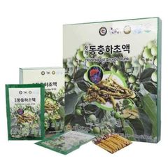 Nước Giải Rượu Đông Trùng Hạ Thảo Jeongwon Hàn Quốc - Bổ Gan, Thanh Nhiệt, Giải Độc - Hỗ Trợ Giảm Nhức Đầu Sau Uống Rượu