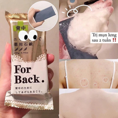 Xà phòng khắc phục mụn lưng Nhật Bản For Back - Pelican