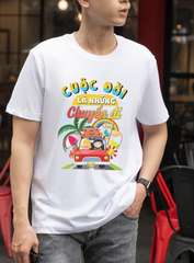 Áo Thun Đồng Phục Đi Biển Team Building Cuộc Đời Là Những Chuyến THT6