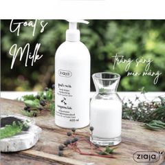 Sữa Dưỡng Thể Goat's Milk  ZIAJA Cấp Ẩm, Phục Hồi Và Tái Tạo Da 400ml