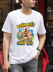Áo Thun Nhóm Lớp Đồng Phục Cho Team Du lịch Đoàn Kết Là Chấp Hêt THT13