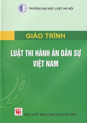 Giáo Trình Luật Thi Hành Án Dân Sự Việt Nam 85687