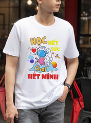 Áo Thun Nhóm Đồng Phục Lớp Team Áo Chụp Hình Kỷ Yếu Học Hêt Sức THT25