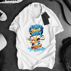 Áo Thun Đồng Phục Nhóm Áo Lớp Áo Thun Find Your Way Hài Hước THT27