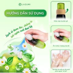 Dung dịch vệ sinh phụ nữ Lagumi 100ml - Chiết xuất trầu không và tràm trà, hỗ trợ giảm viêm ngứa cho mẹ bầu và sau sinh