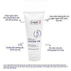 Kem Dưỡng Da Chân Ziaja Med 15% Ure 100ml - Giảm Thô Ráp, Nứt Nẻ, Cung Cấp Độ Ẩm Cho Da Khô