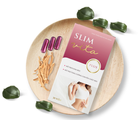 Viên Uống Slim Vita Plus Hỗ Trợ Giảm Cân