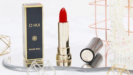 Son Ohui Rouge Real Lipstick Rw13 - Son Môi Đỏ Cam Cao Cấp Hàn Quốc, Dưỡng Ẩm, Bám Màu Lên Đến 6 Giờ