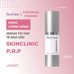 Serum Tái Tạo và Trẻ Hoá Tế Bào Gốc SkinClinic P.R.P 30ml - Chăm Sóc Da Sáng Mịn, Giàu Vitamin C, Phục Hồi Tuổi Thanh Xuân