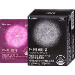 Combo 30 gói sample viên uống nội tiết tố nữ LG Hanami Bcom Gung