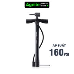 Bơm Xe Đạp Đạp Chân Deli Cao Cấp - Siêu Nhẹ, Nhỏ Gọn, Tiện Lợi, Áp Suất 160 PSI - DL880006