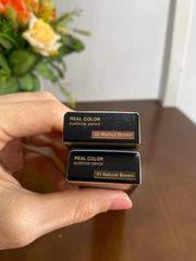 Chì Kẻ Chân Mày Ohui Real Color Eyebrow Pencil 2 Màu - Bám Bền, Tự Nhiên, Thiết Kế Đầu Cọ Tiện Dụng, Làm Đẹp Hàng Ngày