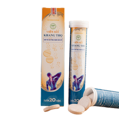Viên Sủi Khang Thọ Hỗ Trợ Xương Khớp Chắc Khỏe Tuýp 20 Viên