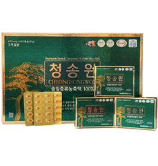 Viên tinh dầu thông đỏ Cheong Song Won hộp xanh 180 viên