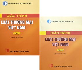 combo giáo trình luật thương mại Việt Nam tập 1 và tập 2