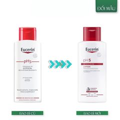 Sữa Dưỡng Thể Eucerin pH5 Lotion 250ml Cho Da Nhạy Cảm - 24 Giờ Cấp Ẩm Mịn Màng, Hỗ Trợ Bảo Vệ Da Tự Nhiên
