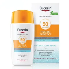 Kem chống nắng Eucerin Hydro Protect Ultra Light Fluid 50mL SPF50+