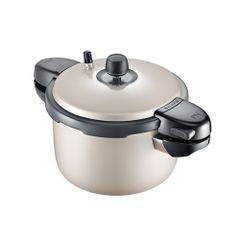 Nồi Áp Suất Nhôm Hard Anodizing PN BEDPC-06(IH) [3.5L] - Công Nghệ Nấu An Toàn, Dễ Dàng Vệ Sinh, Dùng Trên Bếp Gas, Bếp Từ