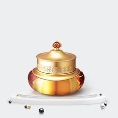 Kem Dưỡng Ẩm Nâng Cơ Whoo Vàng Gongjinhyang Intensive Nutritive Cream 50ml - Chăm Sóc Da Đàn Hồi, Săn Chắc, Chất Liệu Đặc Biệt