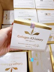 Kem Body Collagen X3 Luxury Đông Anh Giúp Trắng Da Hộp 250 Gr