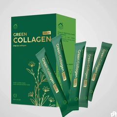 Diệp Lục Collagen Gold  Chính Hãng, Giúp Tóc Chắc Khỏe