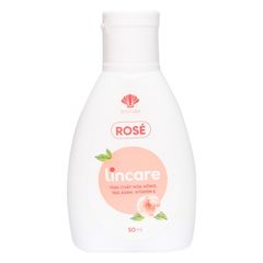 Dung Dịch Vệ Sinh Phụ Nữ Lincare Rose 50ml - Chiết Xuất Hoa Hồng, Ngăn Ngừa Vi Khuẩn, Dưỡng Ẩm Vùng Kín, Tiện Lợi Du Lịch
