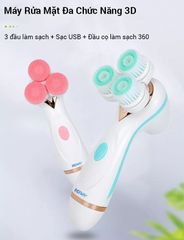 Máy Rửa Mặt Massage Công Nghệ Mới 2 Cấp Độ Reiwa WT-222-2