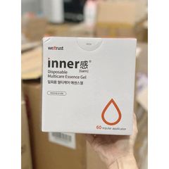 Gel Phụ Khoa Inner Gel Wettrust 30 Ống - Hỗ Trợ Cân Bằng pH và Phòng Ngừa Viêm Nhiễm Cho Phụ Nữ, Chính Hãng Hàn Quốc