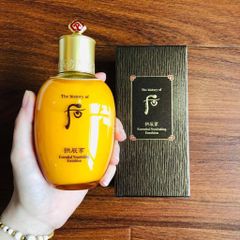 Sữa Dưỡng Ẩm Whoo Vàng - Emulsion Dưỡng Da Thiên Nhiên 110ml, Chống Lão Hóa, Cung Cấp Độ Ẩm, Tăng Độ Đàn Hồi Da