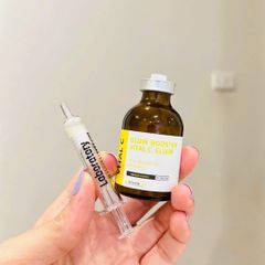 Huyết Thanh Tái Sinh Tế Bào Da Kyung Lab Glow Booster Vital C Elixir 30ml - Serum Dưỡng Trắng, Chống Lão Hóa, Phục Hồi Da Tươi Trẻ