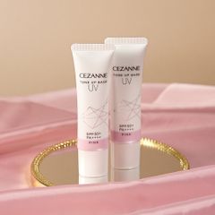 Kem Chống Nắng Cezanne Tone Sáng Hồng/ Trắng/ Kem Lót SPF 50+ PA++++