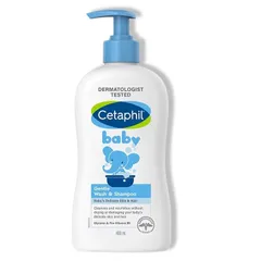 Sữa Tắm Gội Cho Bé Cetaphil Baby Gentle Wash & Shampoo 400ml