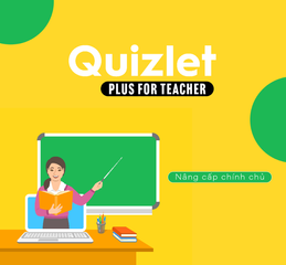 Nâng cấp Quizlet Plus for teacher 12 tháng |Gamikey