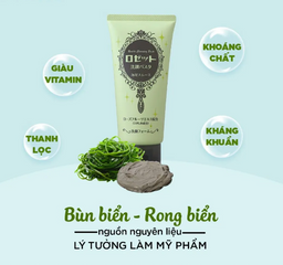 Sữa Rửa Mặt Bùn Biển Rosette Giảm Mụn Cám, Mụn Đầu Đen 120g