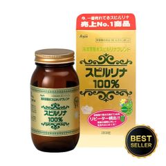 Tảo xoắn Spirulina Nhật Bản 2200 viên - Tăng cường đề kháng, đẹp da, bổ sung dinh dưỡng tự nhiên cho mọi lứa tuổi