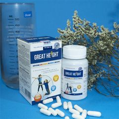 Great Height Viên UốngGiúp Cải Thiện Tình Trạng Thấp Bé ở trẻ