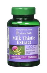 Viên Uống Bổ Gan Milk Thistle Extract Puritan’s Pride 1000mg - Hỗ Trợ Giải Độc Gan, 180 Viên, Sản Phẩm Từ Mỹ
