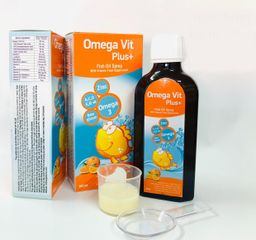 Omega Vit Plus - Hỗ Trợ Giúp Tốt Cho Não Bộ Và Mắt