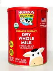 Sữa tươi nguyên kem dạng bột Horizon Organic Dry Whole Milk 870g