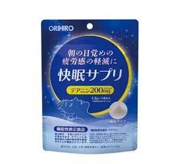 Bột hỗ trợ ngủ ngon Orihiro 14 gói Nhật Bản