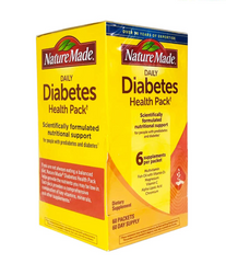 [Mỹ] Vitamin cho Người Tiểu Đường Diabetes Health Pack 60Gói