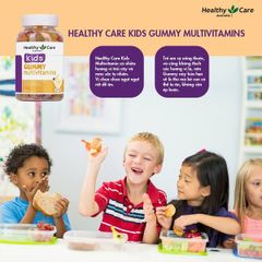 Kẹo Dẻo Multivitamin Healthy Care cho Trẻ Em - Tăng Cường Đề Kháng, Ngon Miệng, Hương Vị Trái Cây, 250 Viên Úc