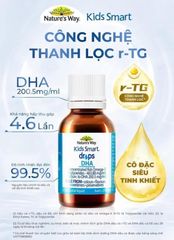 (Có tem) DHA Tinh Khiết Nature's Way Úc - Giúp Trẻ Phát Triển Thông Minh, Mắt Sáng - Dùng Cho Bé Từ 4 Tuần Tuổi