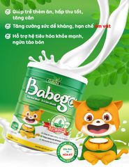 Sữa Babego 800g 3 tuổi trở lên Giúp Trẻ Phát Triển Toàn Diện